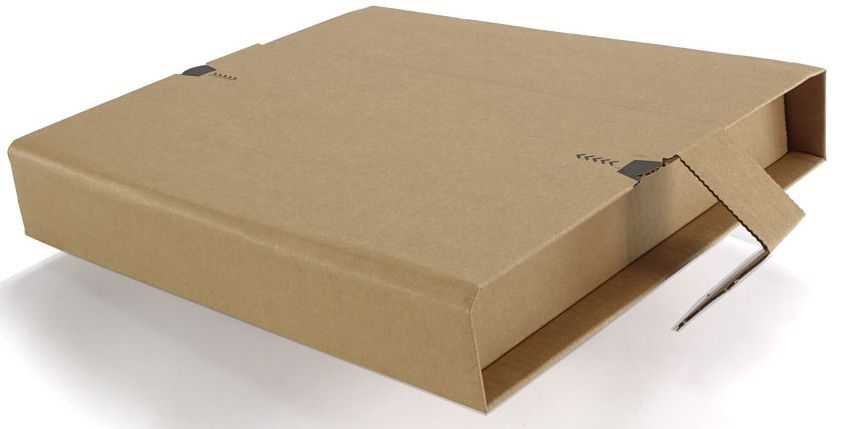 Versandverpackung "Premium Security Flap" 2-wellig, braun 320 x 320 x 0-55 mm (LP)