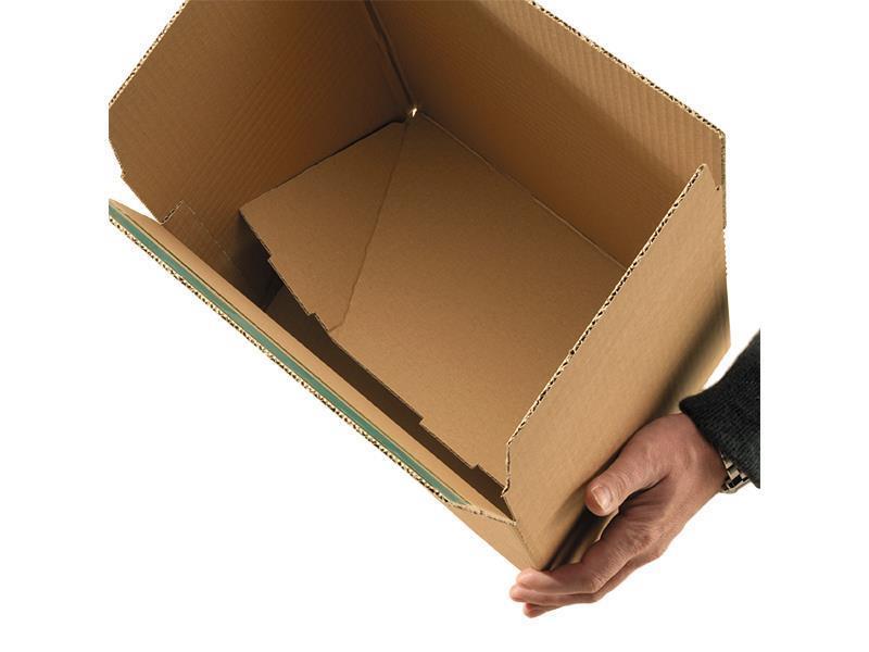 Blitzbodenkarton "Premium“ SK, HR, braun 460 x 309 x 180 - 300 mm (DIN A3+)
