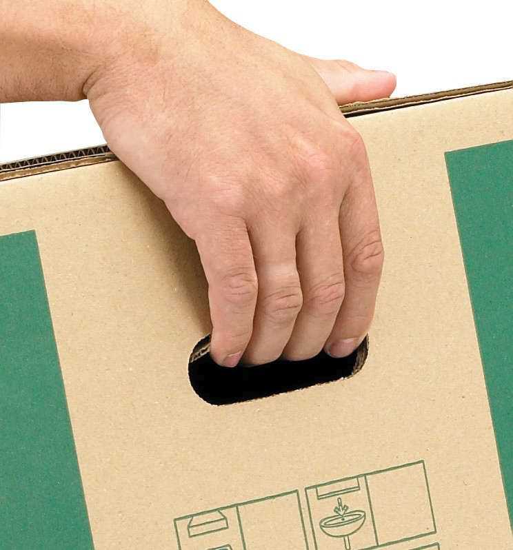 Umzugskartons "ECO" 455 x 345 x 380 mm, 1-wellig