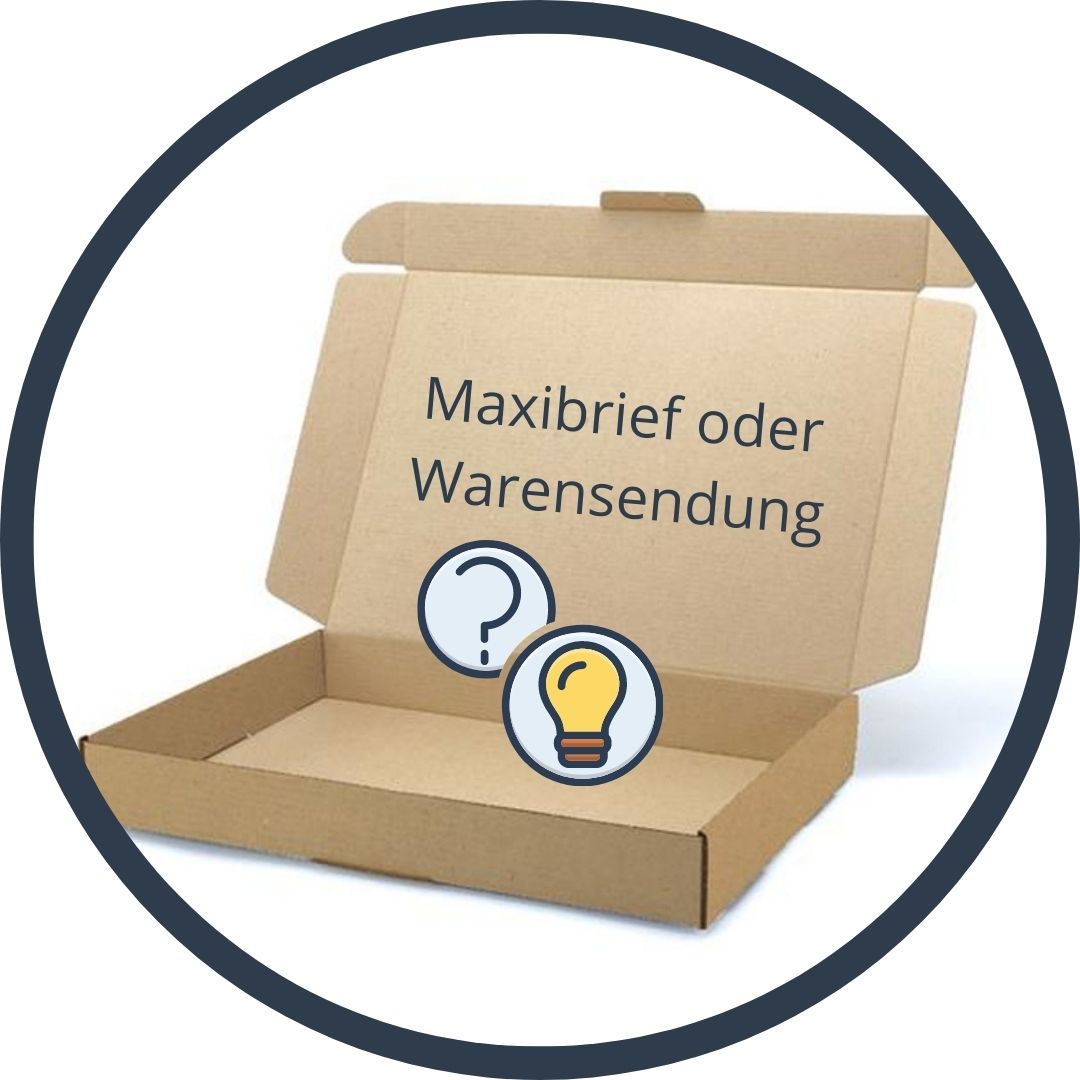 Wann gilt ein Karton als Warensendung und wann als Maxibrief? Alle wichtigen Informationen hier!