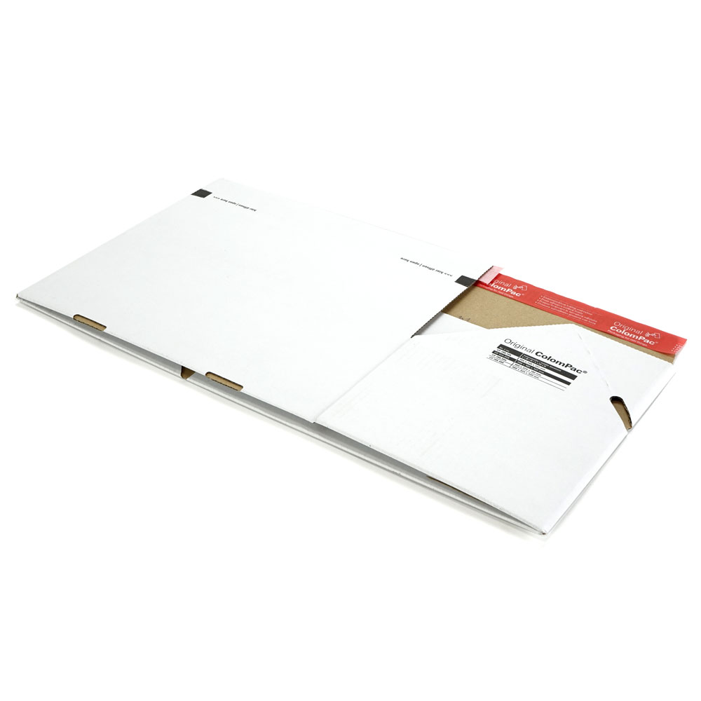 Blitzbodenkarton wiederverschließbar, Z-Faltung, weiß 306 x 186 x 127 mm