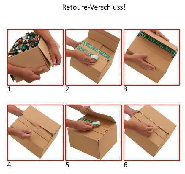 Versandkarton "Premium SuperFlap" mit Steckboden, 1-wellig 334 x 284 x 187 mm