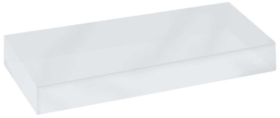 Geschenkbox Schatulle 2er Wein/Sekt - nur Deckel PET, transparent