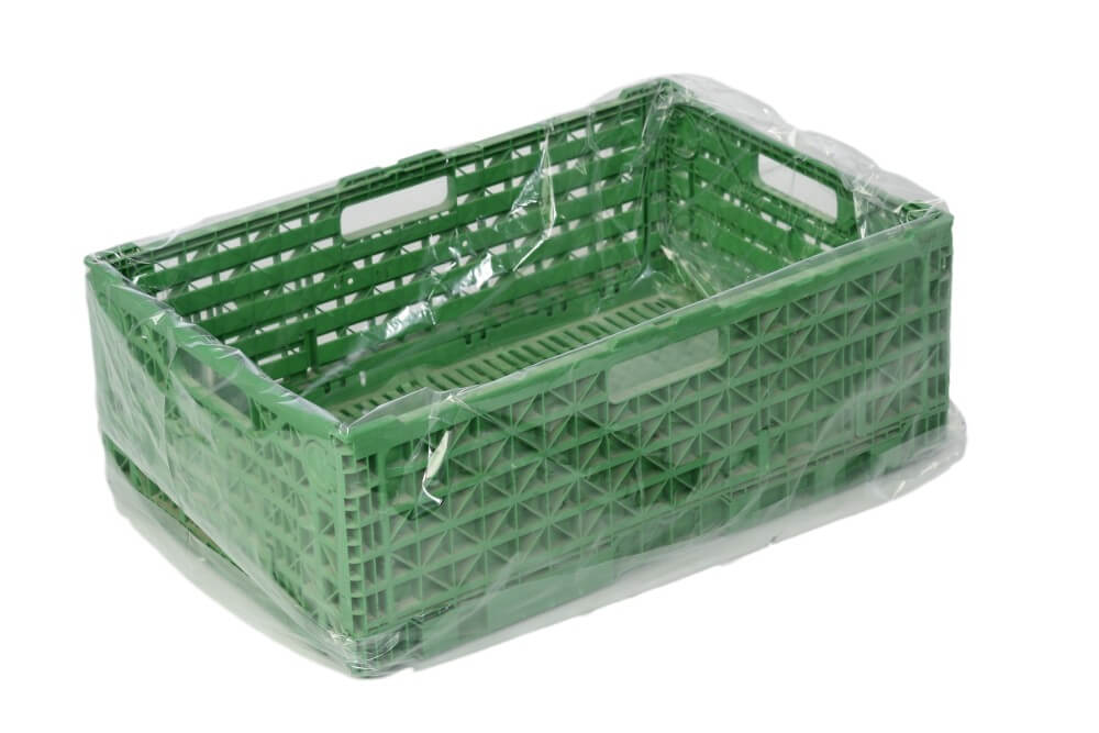 Seitenfaltensäcke für E2 Kisten 430 + 320 x 550 x 0,010 mm