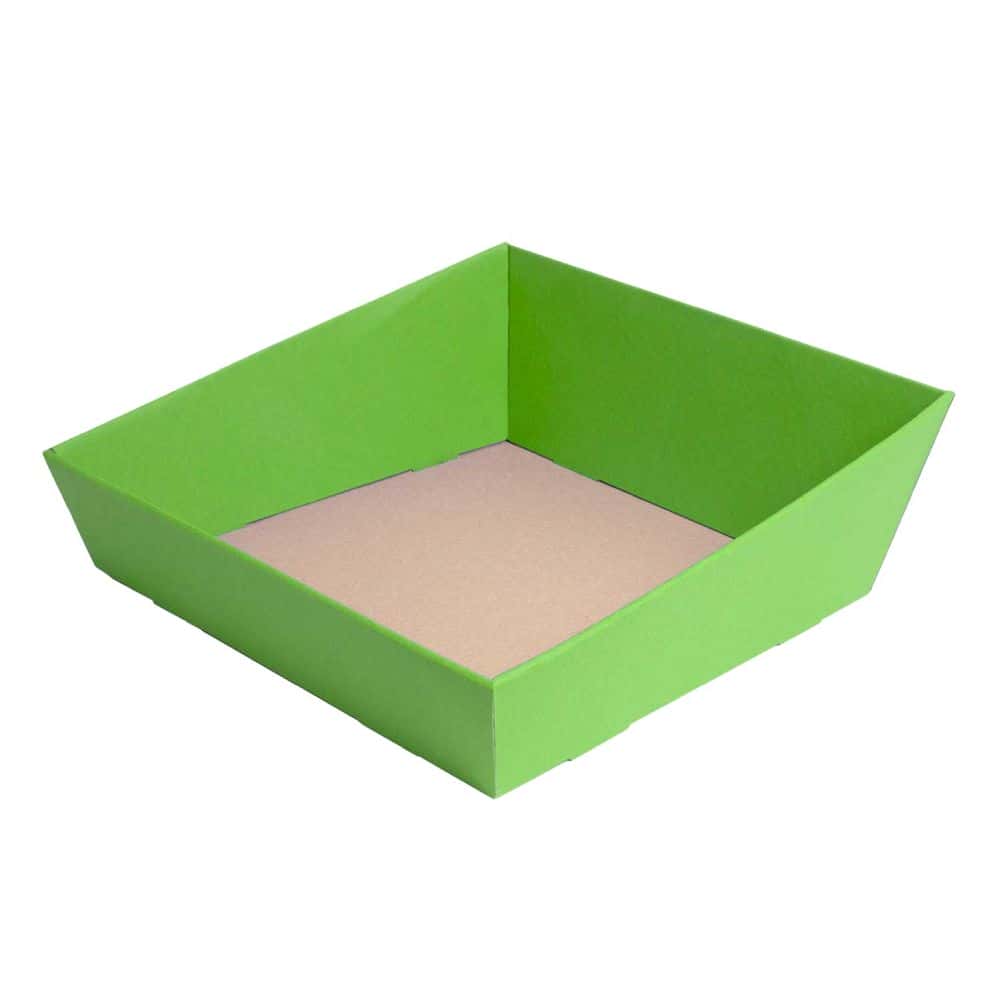 Präsentkorb quadratisch 170 x 170 mm Apfelgrün