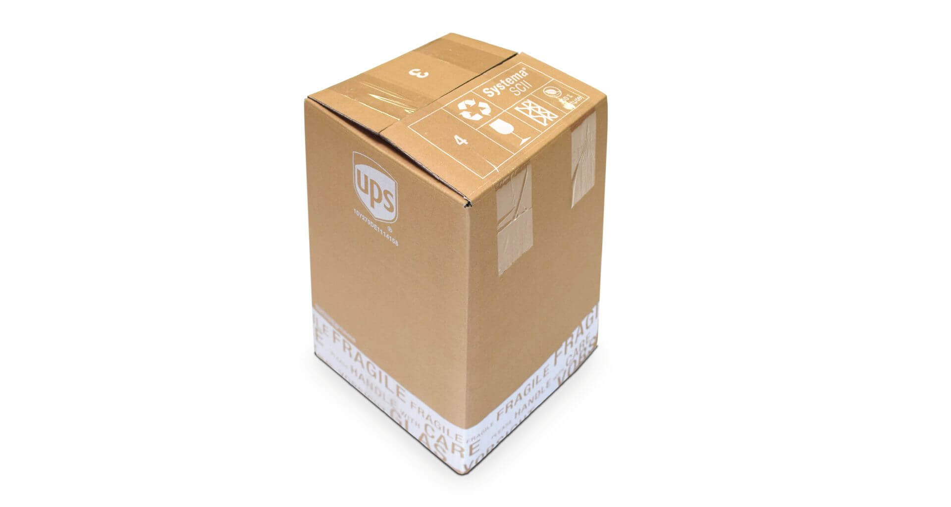 Weinversandverpackung 4er Set