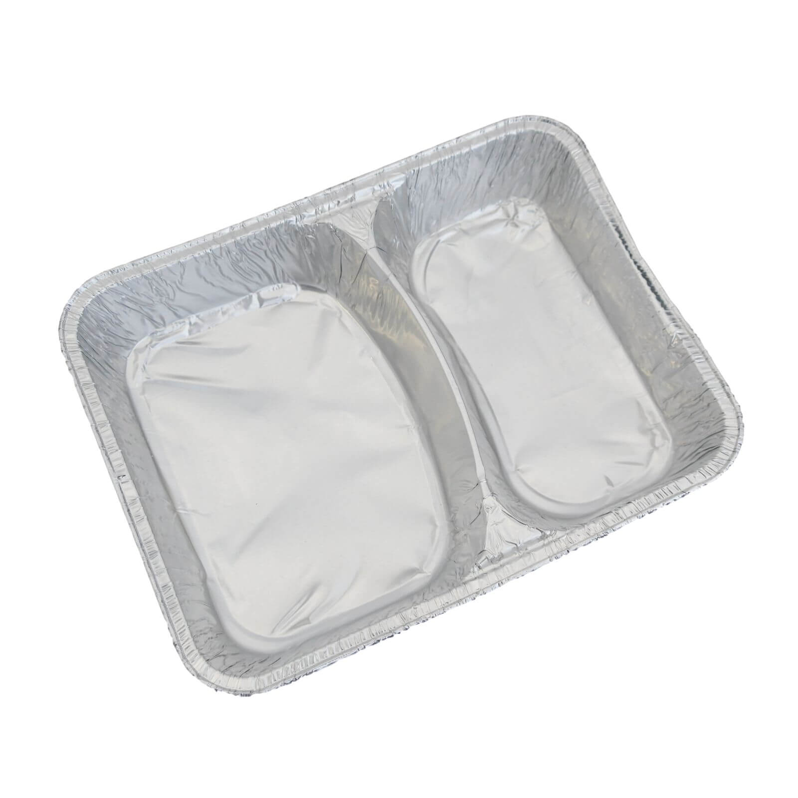 Aluschale, Menü- eckig 227 x 177 x 39 mm (2-geteilt) tief (R808G) (ca. 540 + 480 ml) Aluschale, Menü- eckig 227 x 177 x 39 mm (2-geteilt) tief (R808G) (ca. 540 + 480 ml)