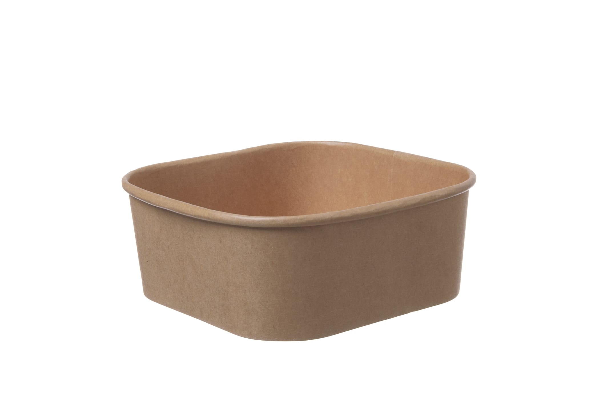 Salatschale Kraftkarton 13 x 13 x 4,8 cm (500 ml)