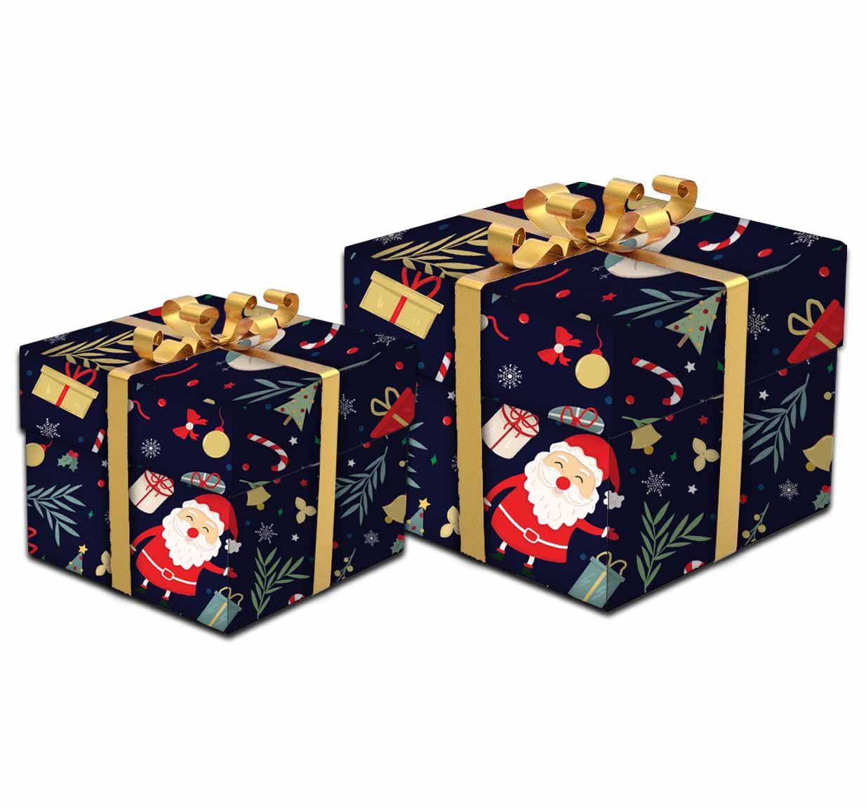 Geschenkpapier für Weihnachten, 5 Bögen Premium Geschenkpapier 75 x 50cm