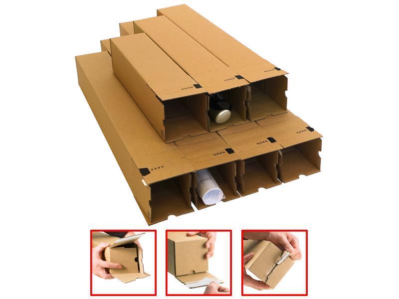 315 x 105 x 105 mm Versandhülse DIN A3, quadratisch