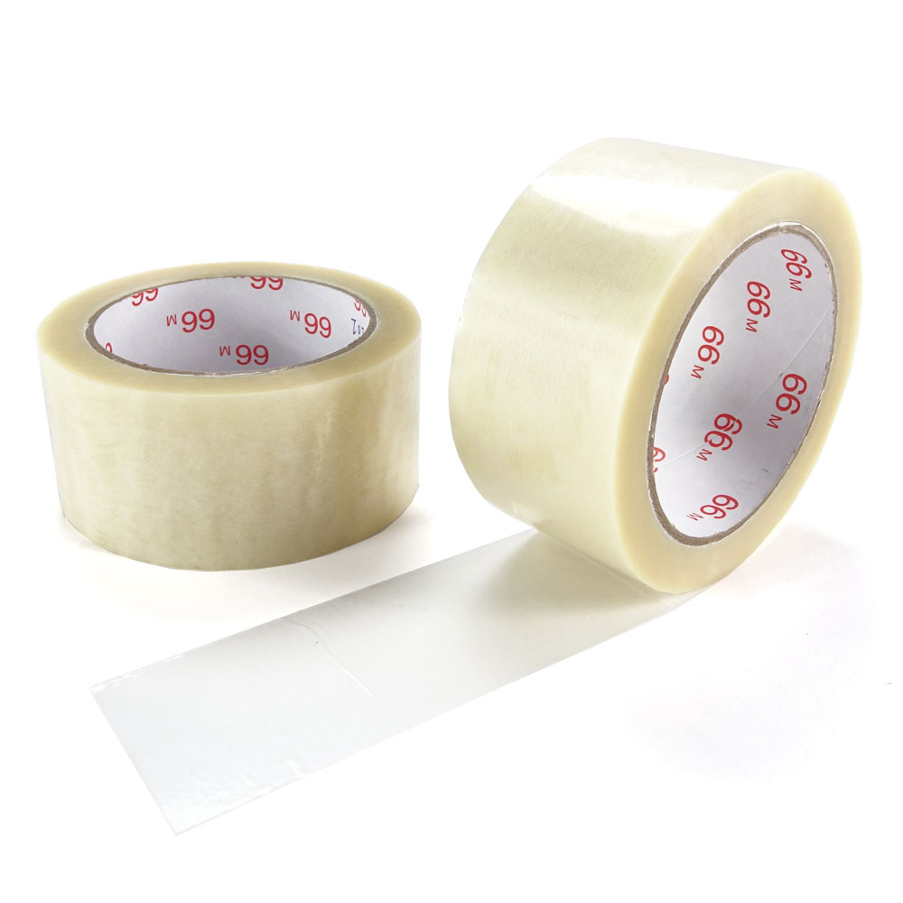 PVC Klebeband transparent 50 mm x 66 m MOQ 36