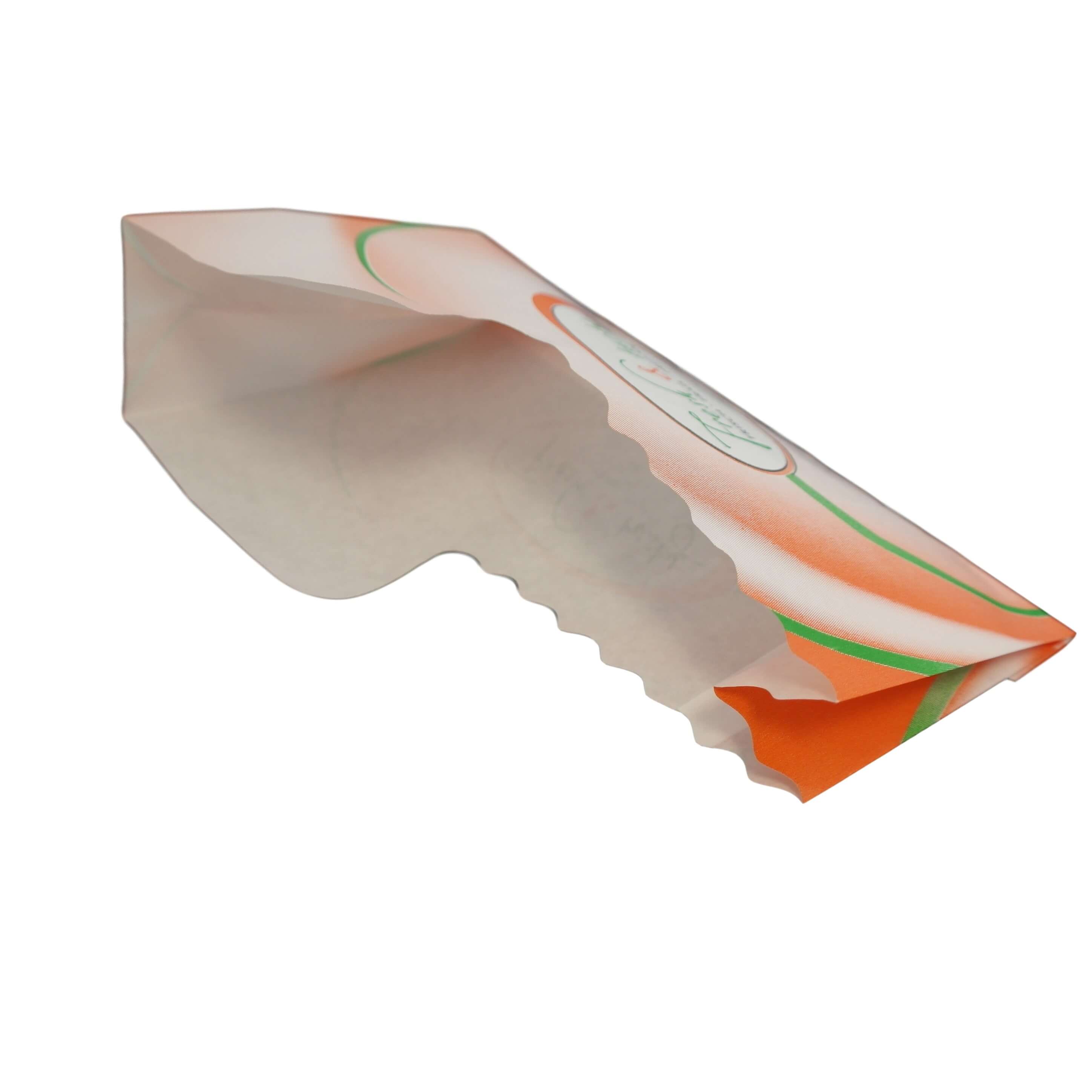 Snackbeutel fettdicht (Fresh & Tasty) (neutraler Druck) 18 + 5 x 12 cm Snackbeutel fettdicht (Fresh & Tasty) (neutraler Druck) 18 + 5 x 12 cm