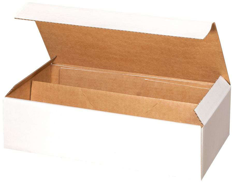 Geschenkbox weiß/natur 2er Wein/Sekt