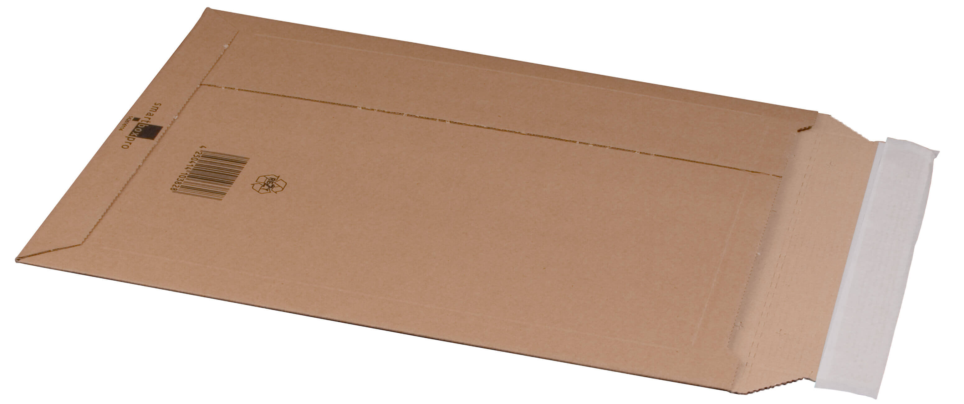 Versandtasche braun aus Wellpappe 285 x 397 x 50 mm (DIN B4+)