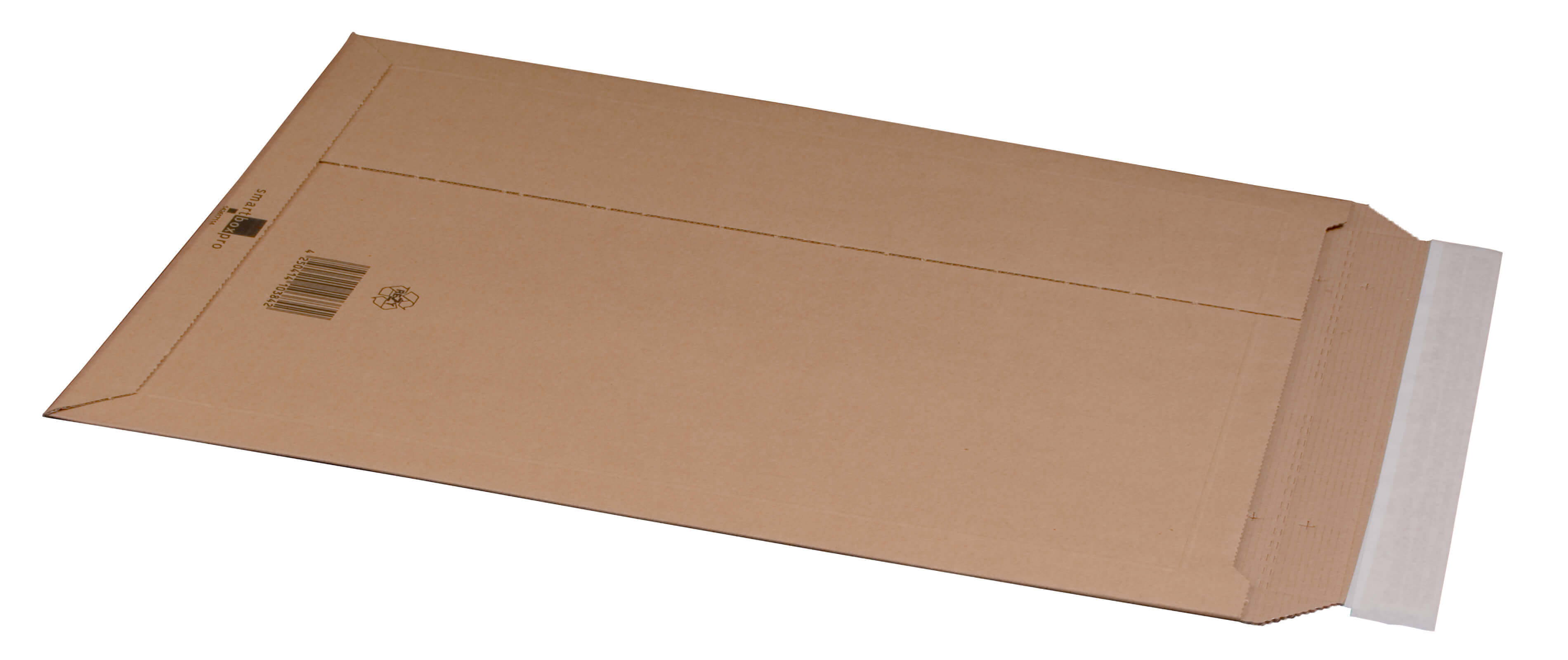 Versandtasche braun aus Wellpappe 335 x 500 x 50 mm (DIN A3)