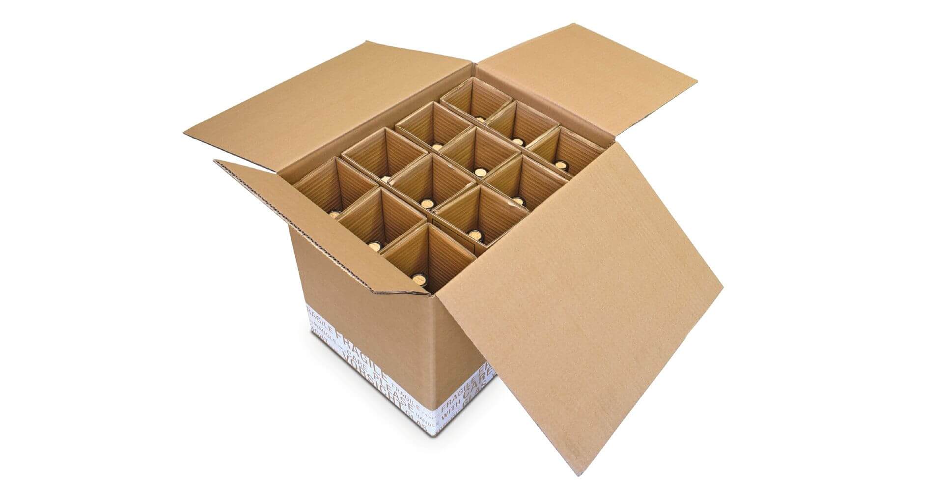 Weinversandverpackung 12er Set