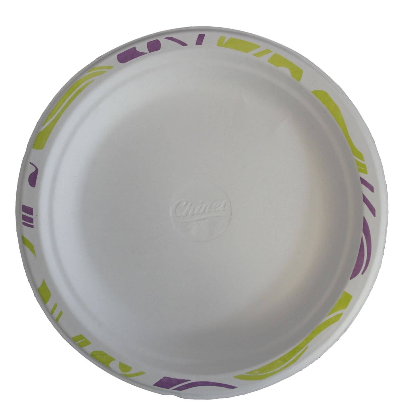 Weißer Chinet Teller mit Decor (Flavour) Ø 22 cm