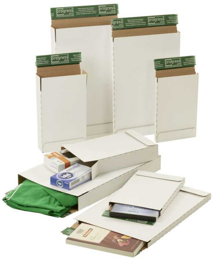 Versandtasche "Premium" portooptimiert, Wellpappe, weiß 215 x 155 x 45 mm (DIN A5)