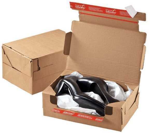 wiederverschließbare Kartons, braun 384 x 290 x 190 mm