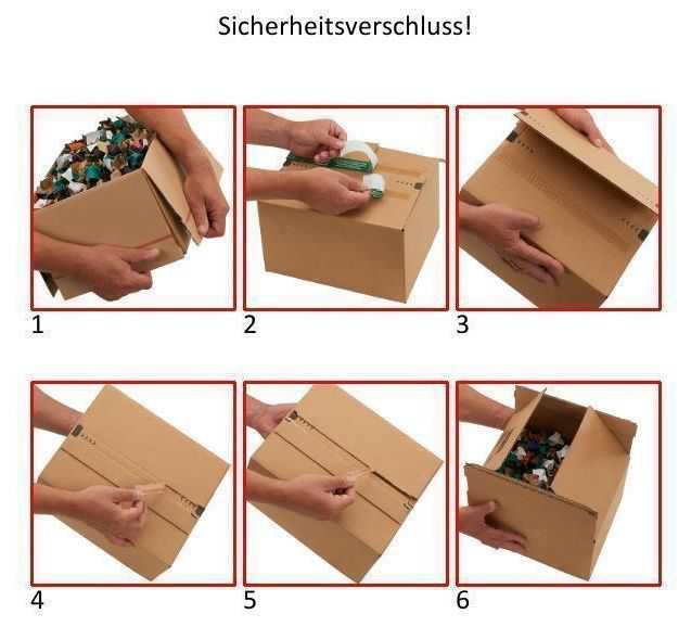 Versandkarton "Premium SuperFlap" mit Steckboden, 1-wellig 235 x 115 x 120 mm