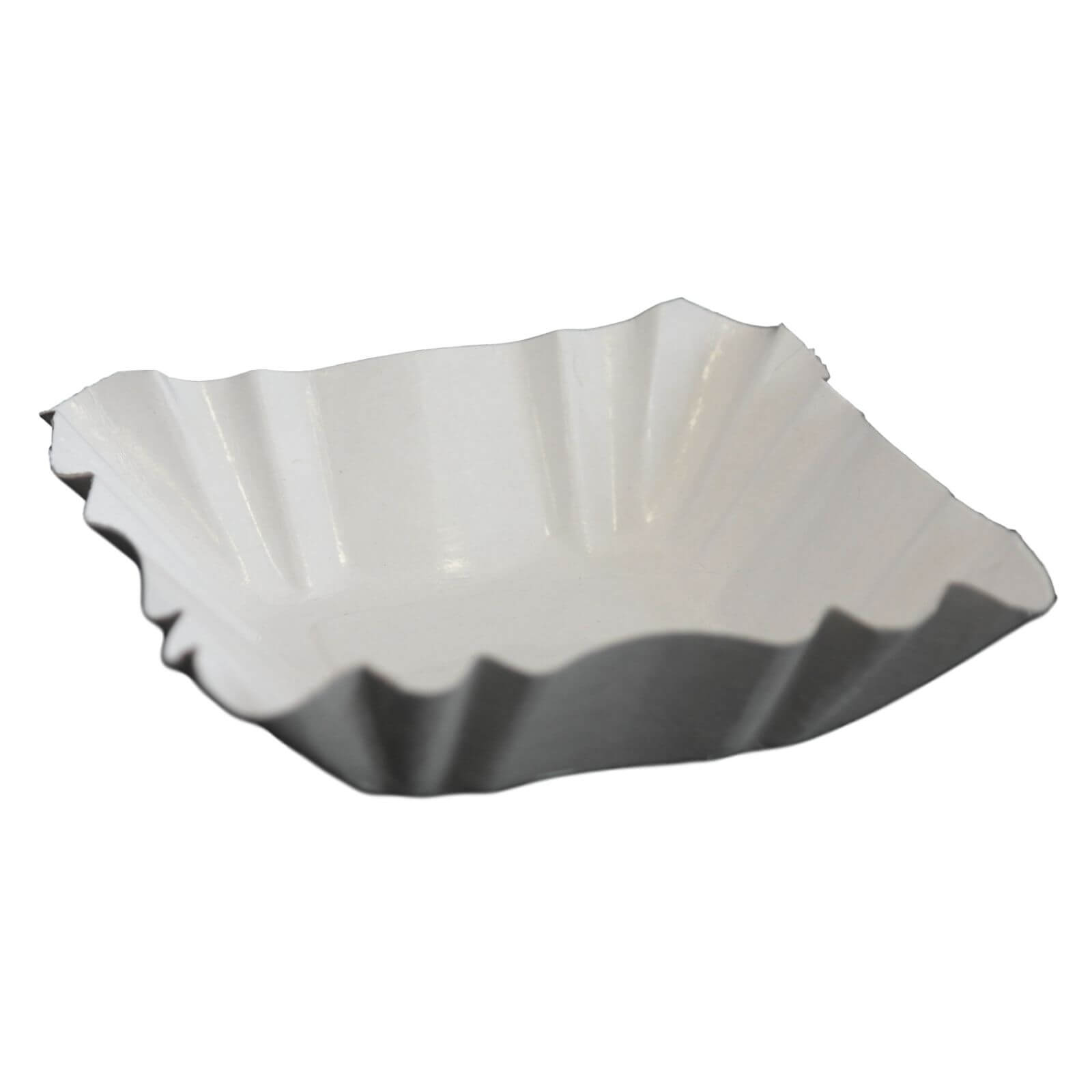 Eckige Pappschale 9 x 9 x 3 cm