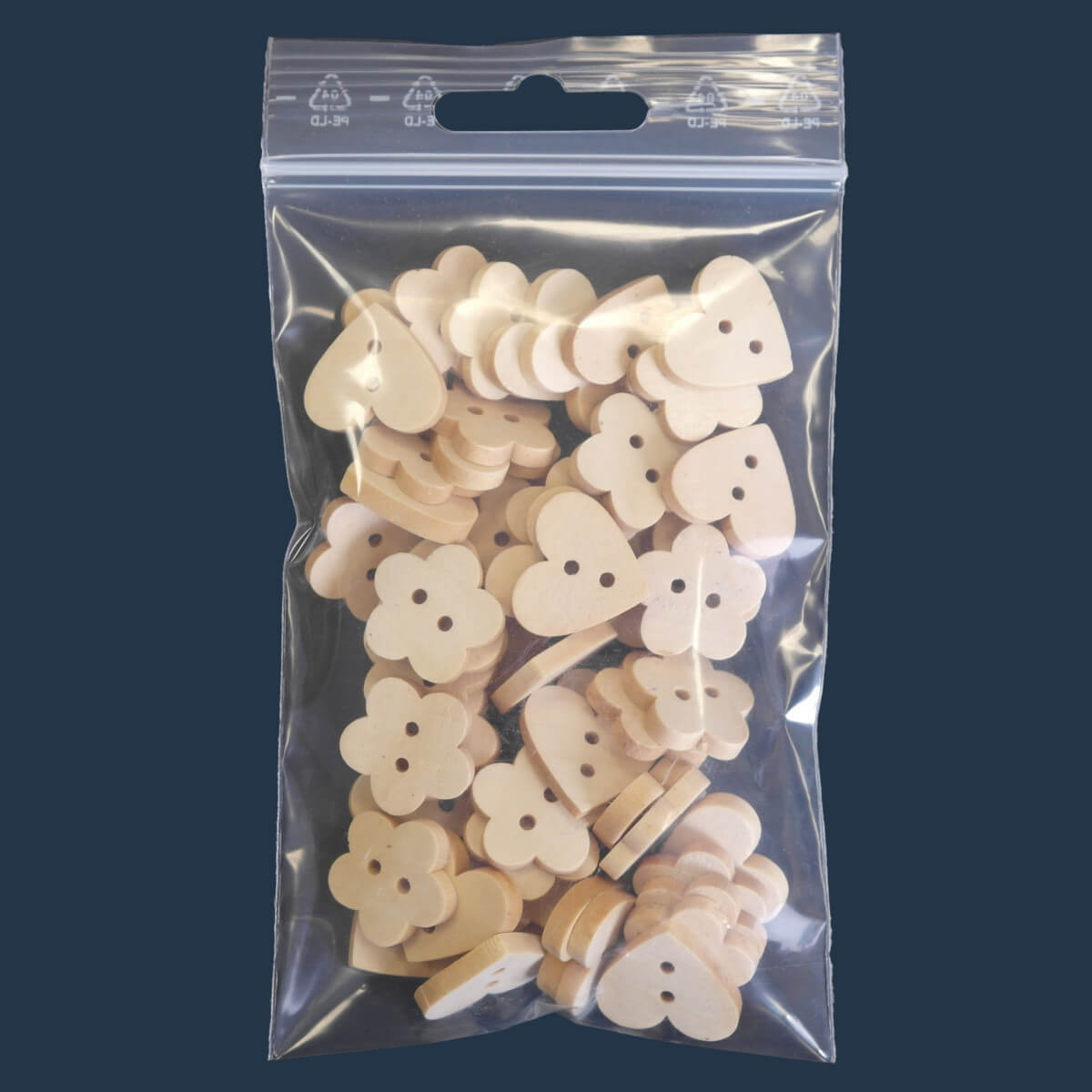 Druckverschlussbeutel Eurolochung 100 x 150 mm 50 µ