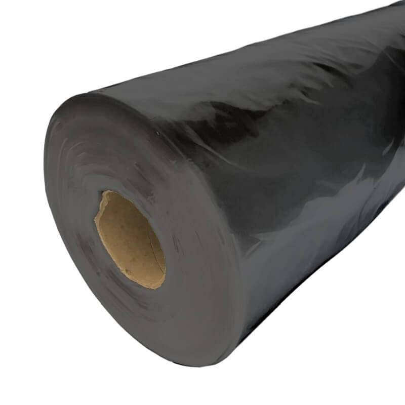Schlauchfolie schwarz 100 µ, 100 mm / 250 m