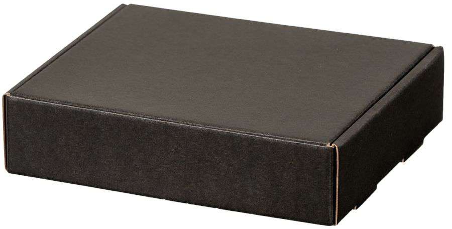 Geschenkbox Allrounder schwarz/natur 205 x 170 x 50 mm