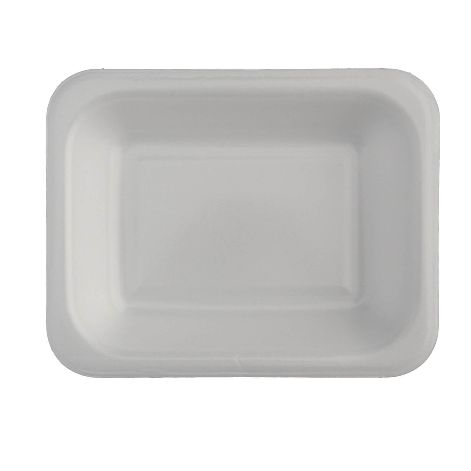 Thermo-Siegelschale XPS weiß, 233 x 182 x 40 mm ungeteilt (800 ml) #614