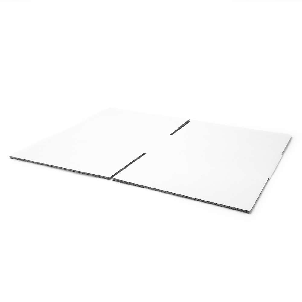 300 x 300 x 150 mm 1-welliger Karton weiß