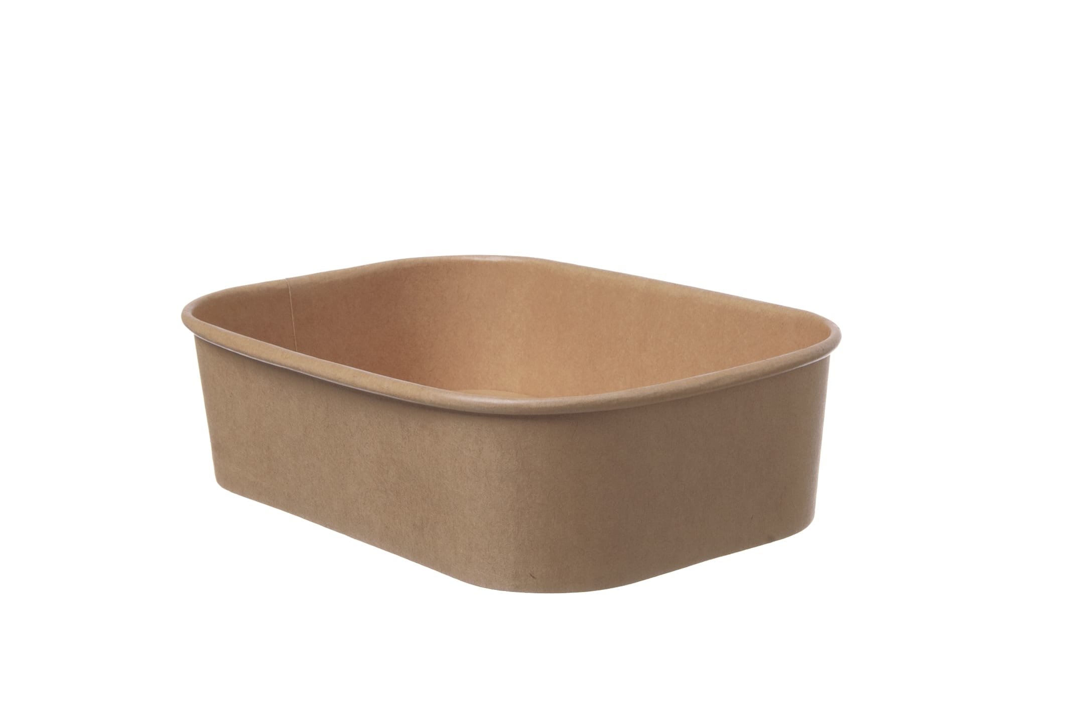 Salatschale Kraftkarton 16,8 x 11,8 x 4,5 cm (500 ml)