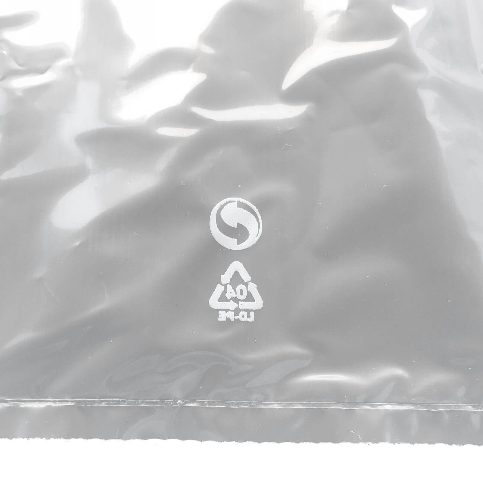 Seitenfaltensack 550 + 500 x 1300 x 0,07 mm