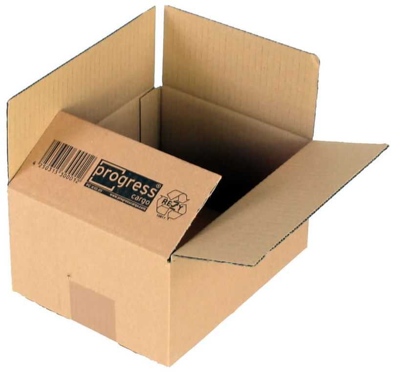 Karton, 1-wellig, braun 217 x 172 x 110 mm