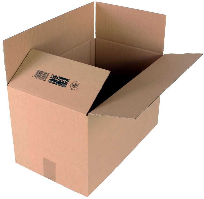 Karton, 1-wellig, braun 500 x 300 x 300 mm