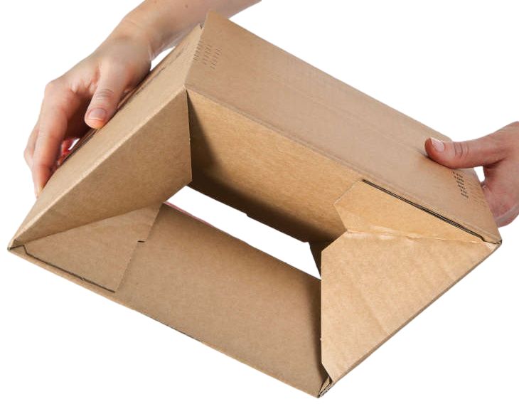 Blitzbodenkarton 2-wellig SK braun 585 x 392 x 300 mm