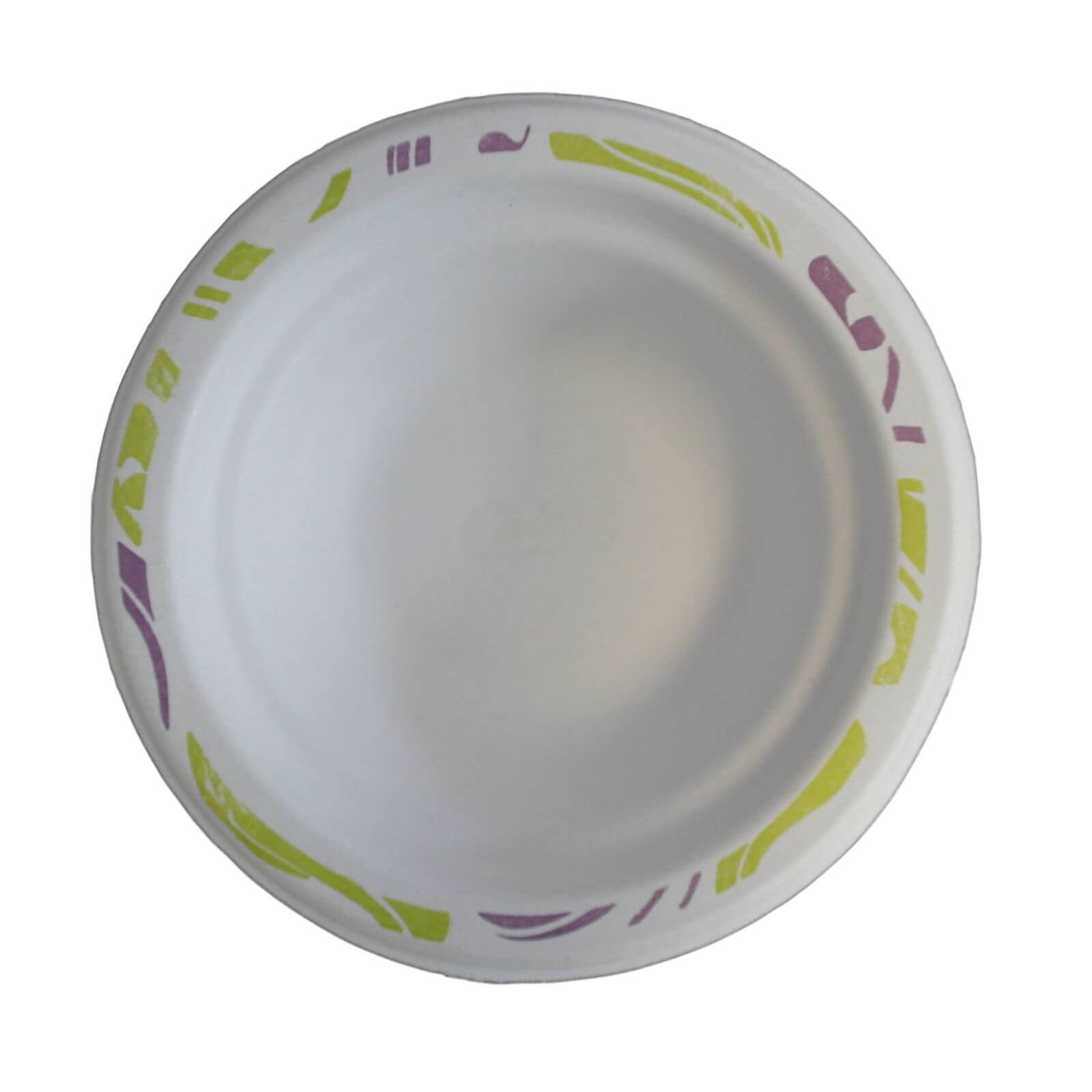 Weiße Chinet Schale mit Decor (Flavour) Ø 12 x 4 cm 200 ml 8 oz