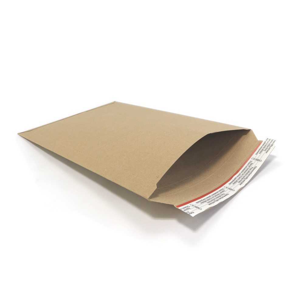 Versandtasche Vollpappe, natur 452 x 313 x 0-30 mm (DIN A3)