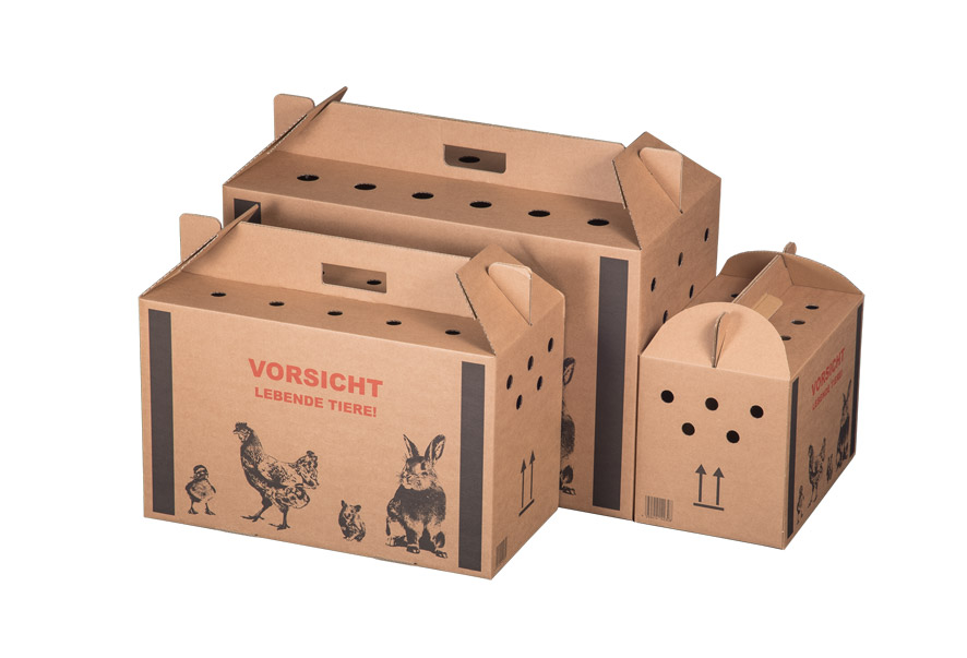 Tiertransportkarton 320 x 197 x 230 mm (Größe S)