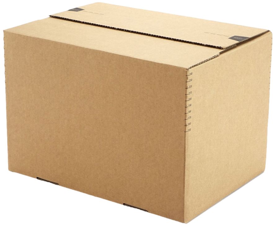 Blitzbodenkarton SK, HR, braun 365 x 265 x 150 - 250 mm