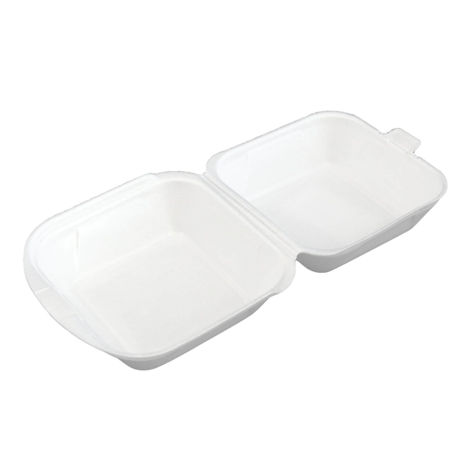 Burgerbox Styropor weiß, IP7, 120 x 120 x 74 mm