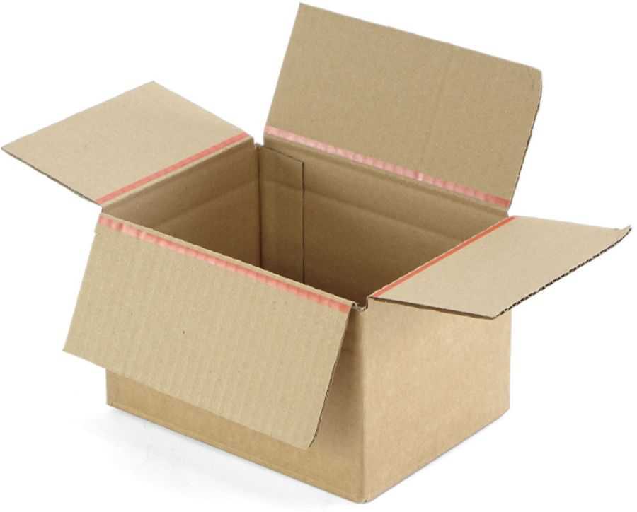 Versandkarton "Premium" mit Steckboden 390 x 290 x 250-160 mm