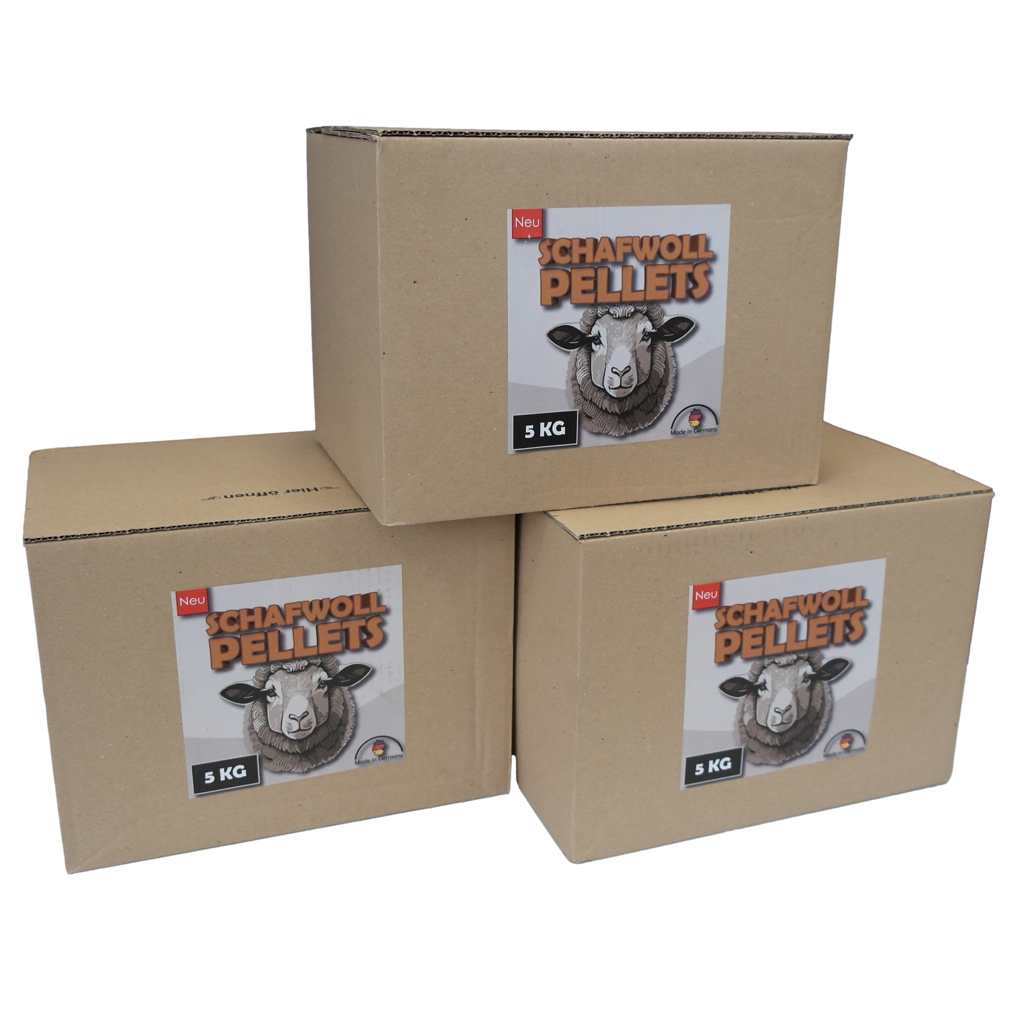 WollGold Schafwollpellets Dünger 5 kg