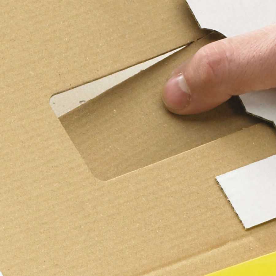 Versandtasche Wellpappe DVD, weiß, 192 x 141 x 15 mm