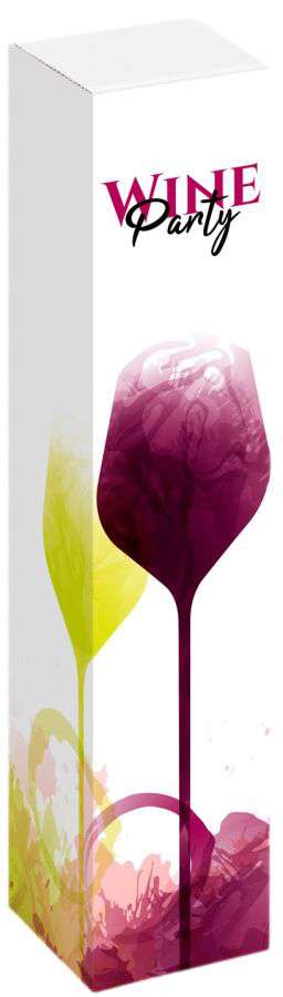 Geschenkbox "Wine Party" 1er Wein 0,75 l
