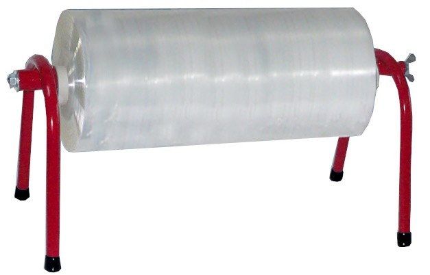 Folienabrollständer rot