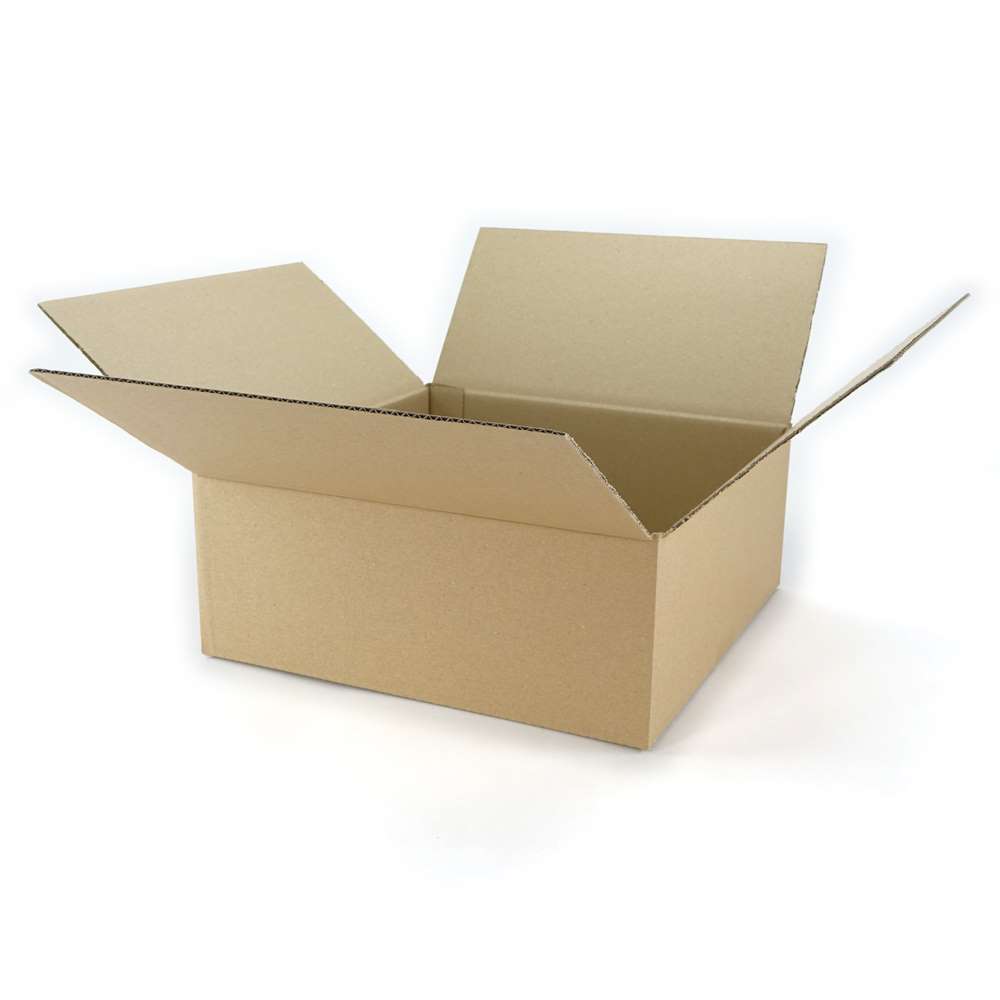 350 x 350 x 140 mm 1-welliger Karton
