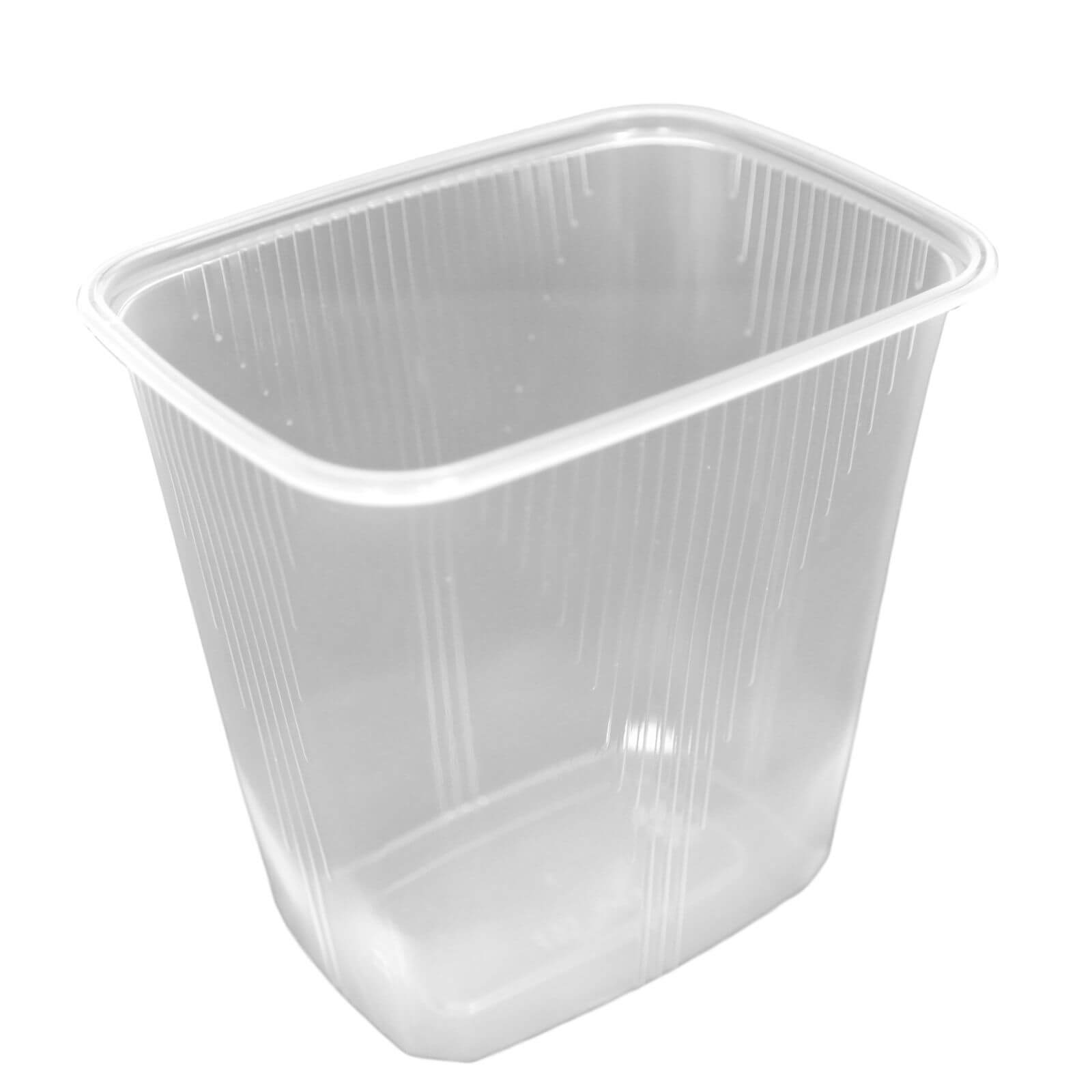 transparent Feinkostbecher PP (ECO) 500 ml (108 x 82 x 96 mm)