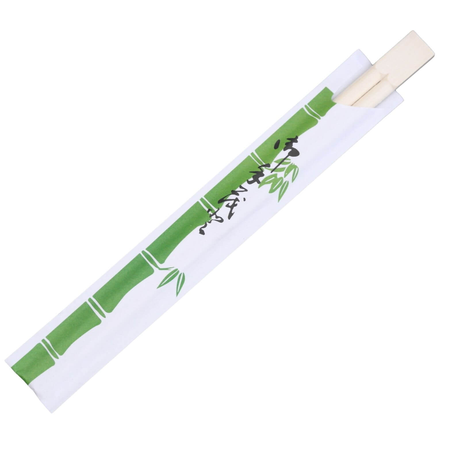 Bambus-Holz Einweg-Essstäbchen (China) gehülst 21 cm