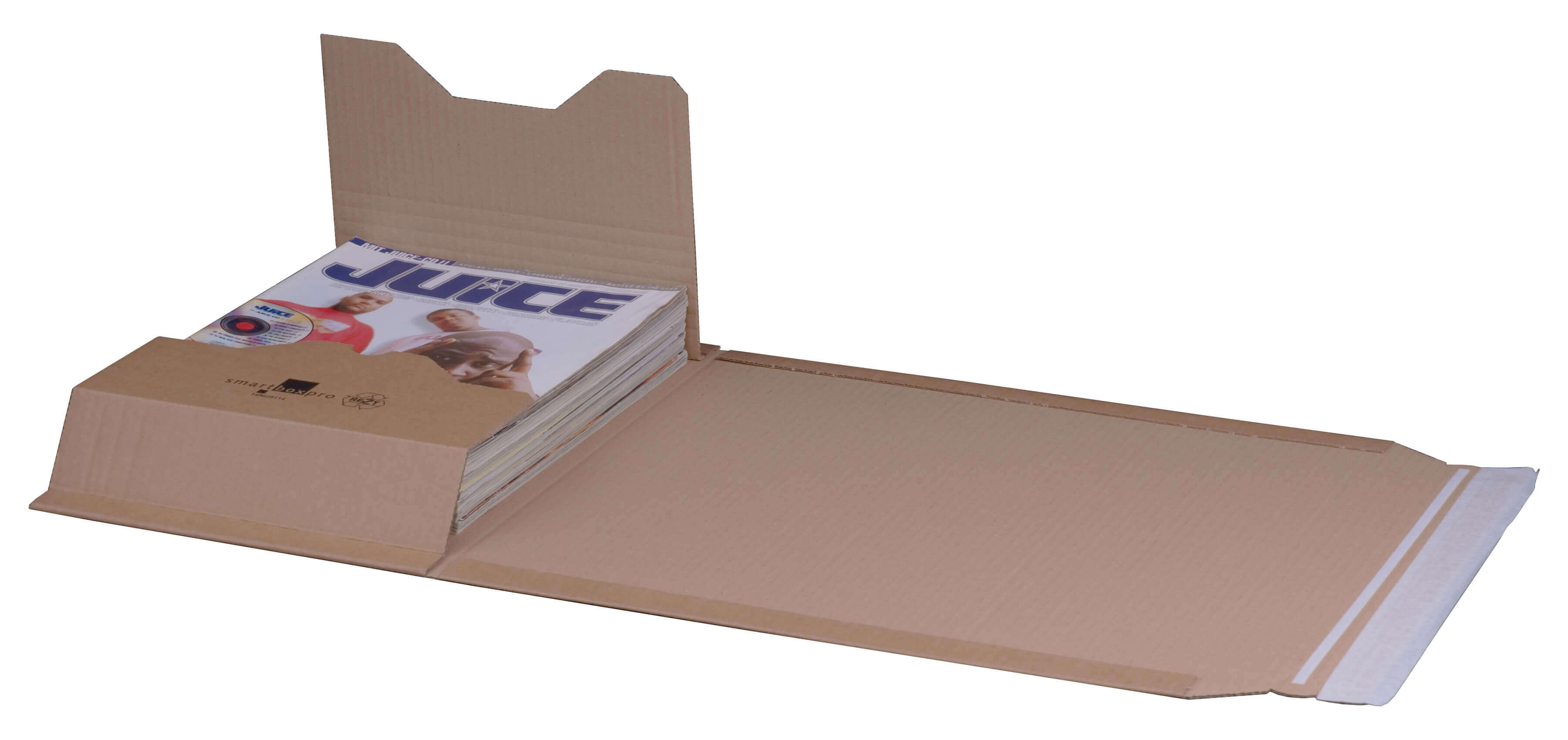 Buchverpackung Standard, braun 336 x 255 x 74 mm (DIN C4)