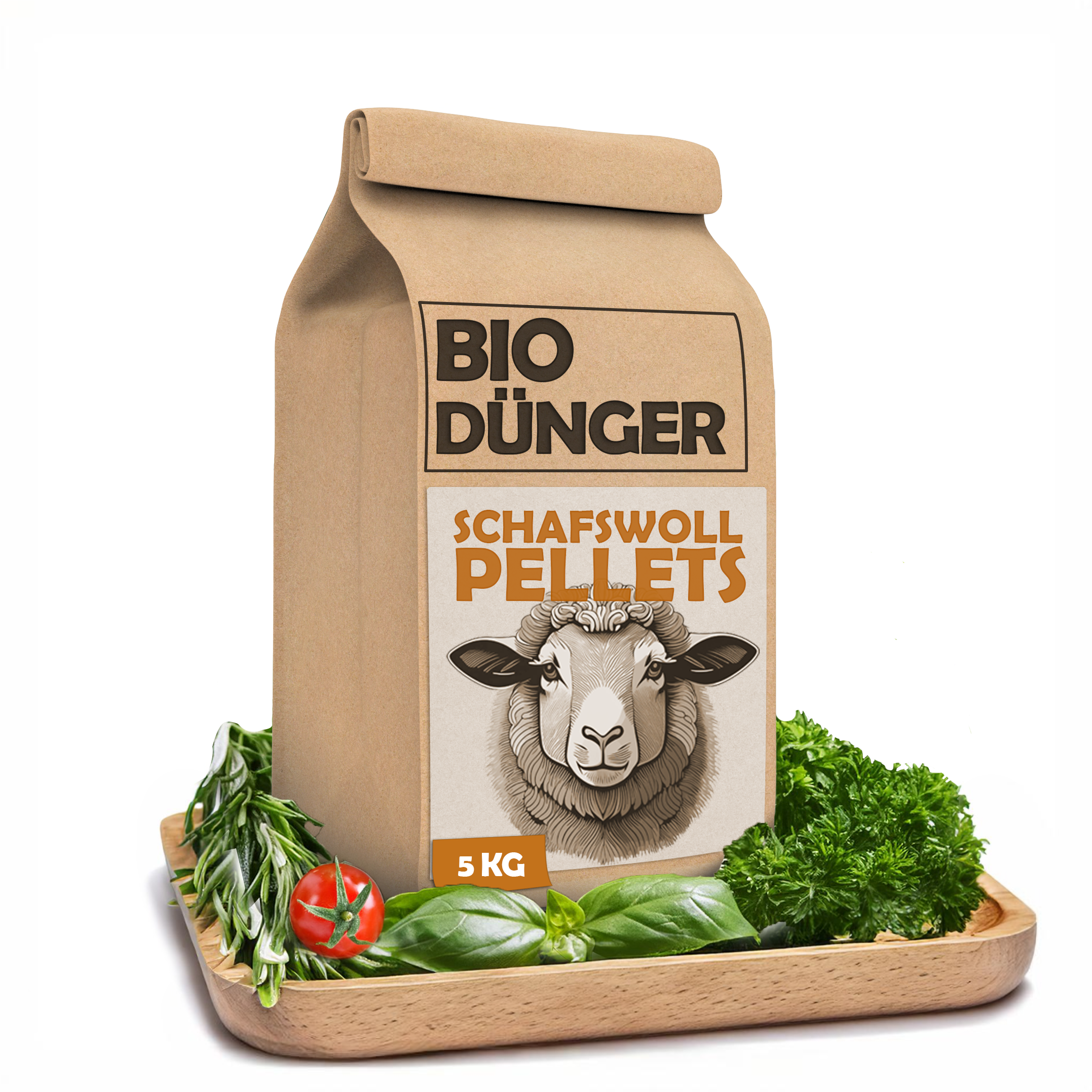 WollGold Schafwoll Mixpellets Dünger 10 kg